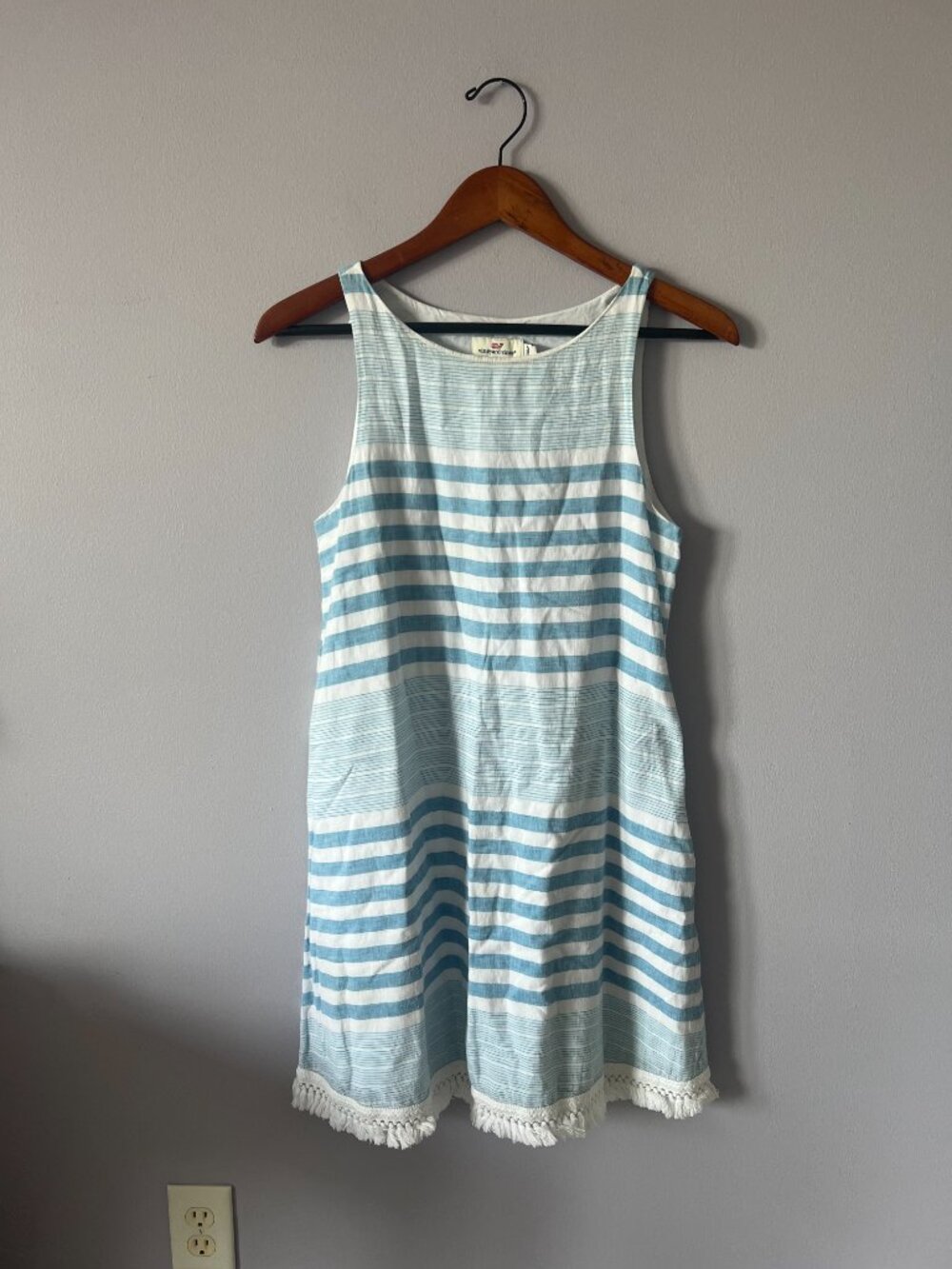 EUC Linen Blend Vineyard Vines Dress